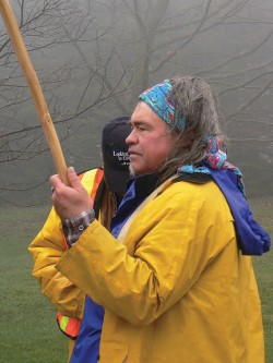 Native environmentalist Danny Beaton